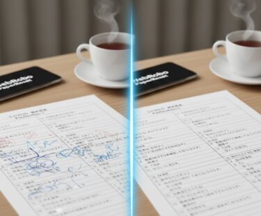 WebRobo 書類リセット｜その手書きプリント、3秒で「新品」に戻しませんか？